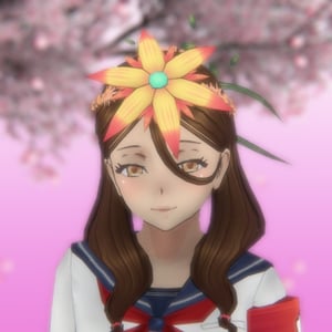 This is the Avatar Image for the Uekiya Engeika (Yandere Simulator) AI Voice and Text to Speech Generator